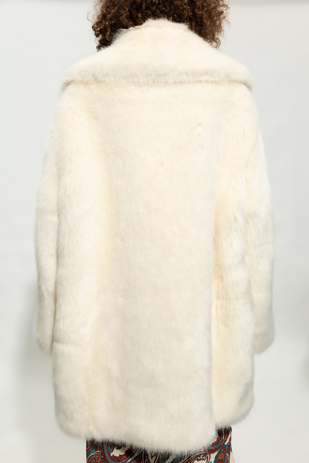 Faux fur coat Dsquared2 - SchaferandweinerShops CF
